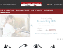 Tablet Screenshot of electrixtask.com
